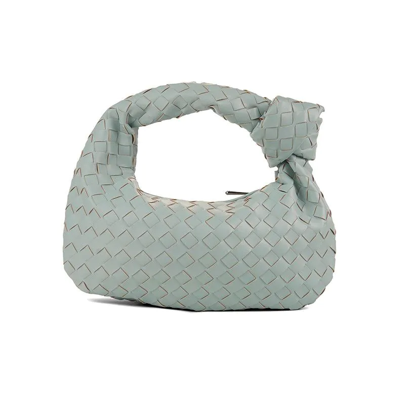 image-Cross-border Woven Handbag - Cloud Dumpling Style 