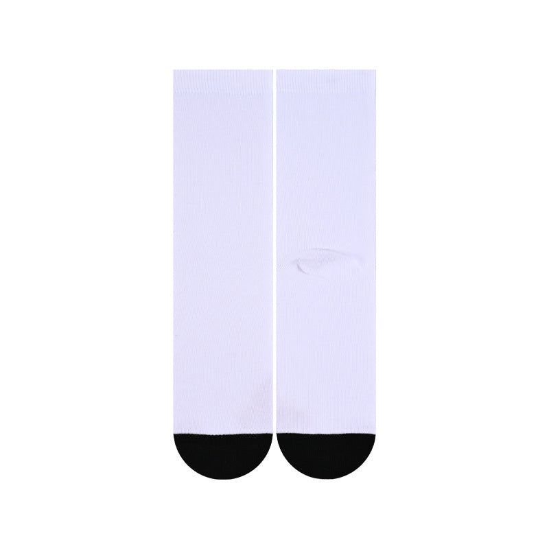 image-Custom Photo Print Socks - Polyester Unisex Medium