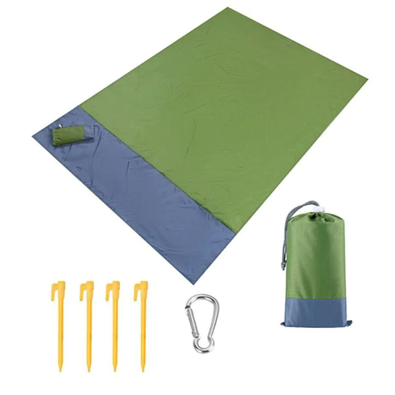 image-Beach Mat Waterproof Ultra-Thin Portable Picnic Ground Cloth