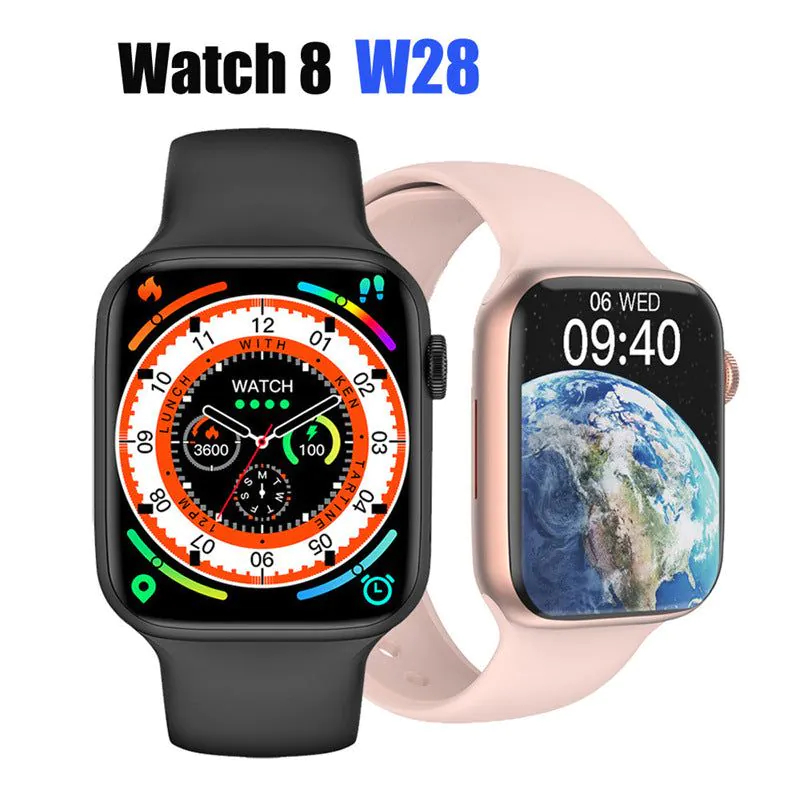 image-S8 W28Pro Bluetooth Smart Watch 1.95" Wireless