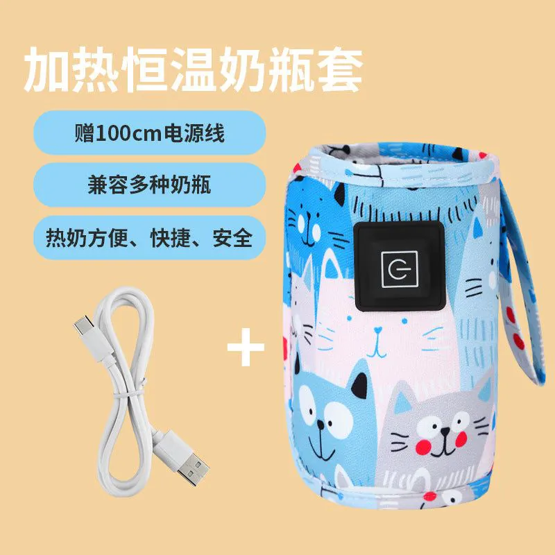 image-Nine Zero USB Milk Warmer - Camouflage Pink