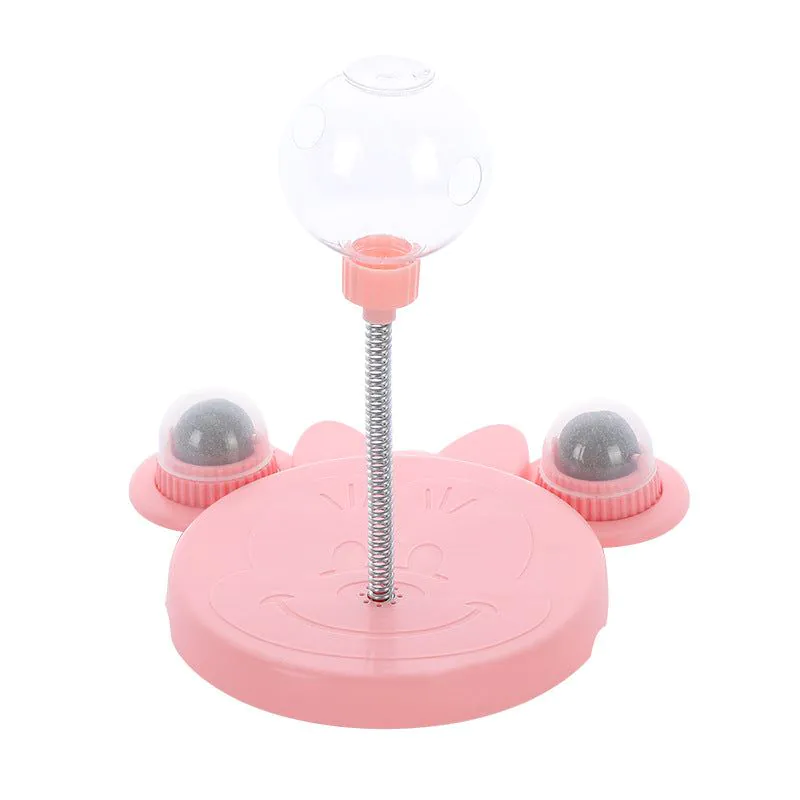 image-Interactive Cat Toy Ball - Puzzle Feeder Plastic