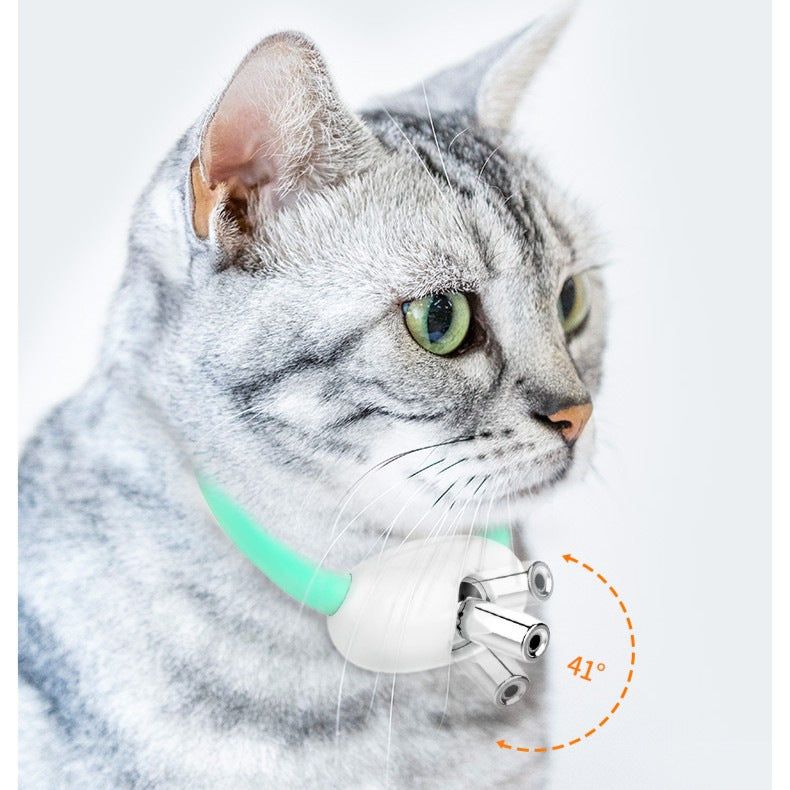 image-RUAYIRUA Laser Cat Collar Teaser - White