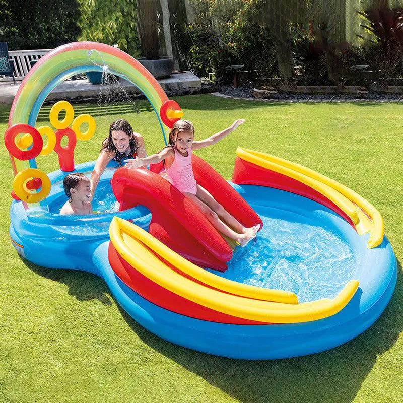 image-Intex Inflatable Pool Slide 168cm Children