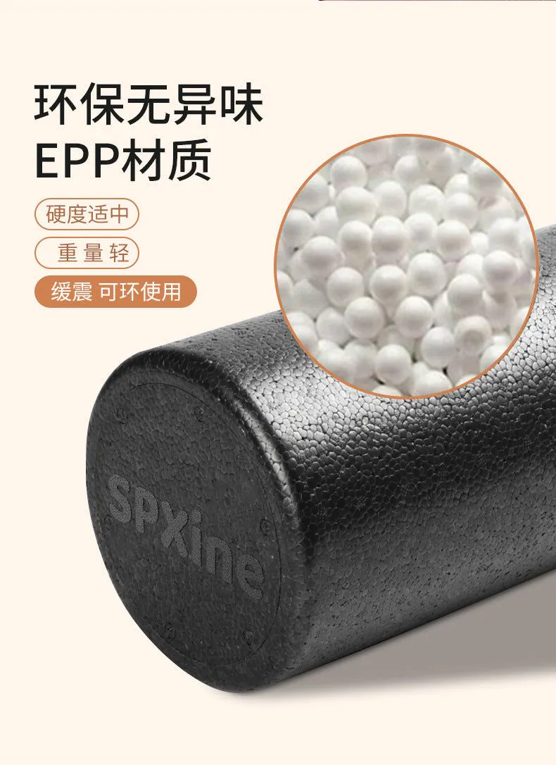 image-Foam Roller 45cm EPP Black Muscle Relaxation 