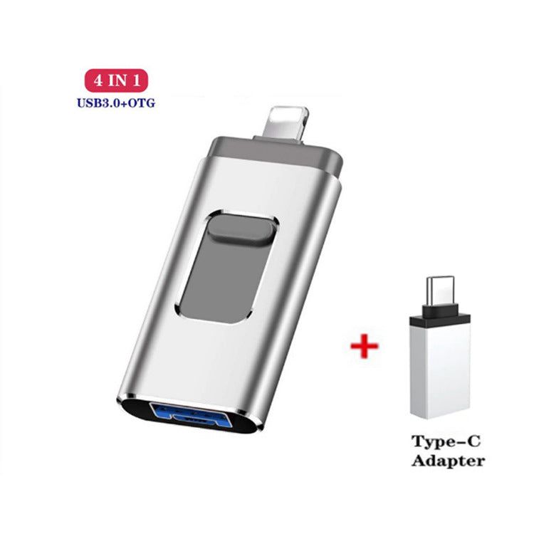image-OTG USB Flash Drive 4-in-1 iPhone Android USB-C