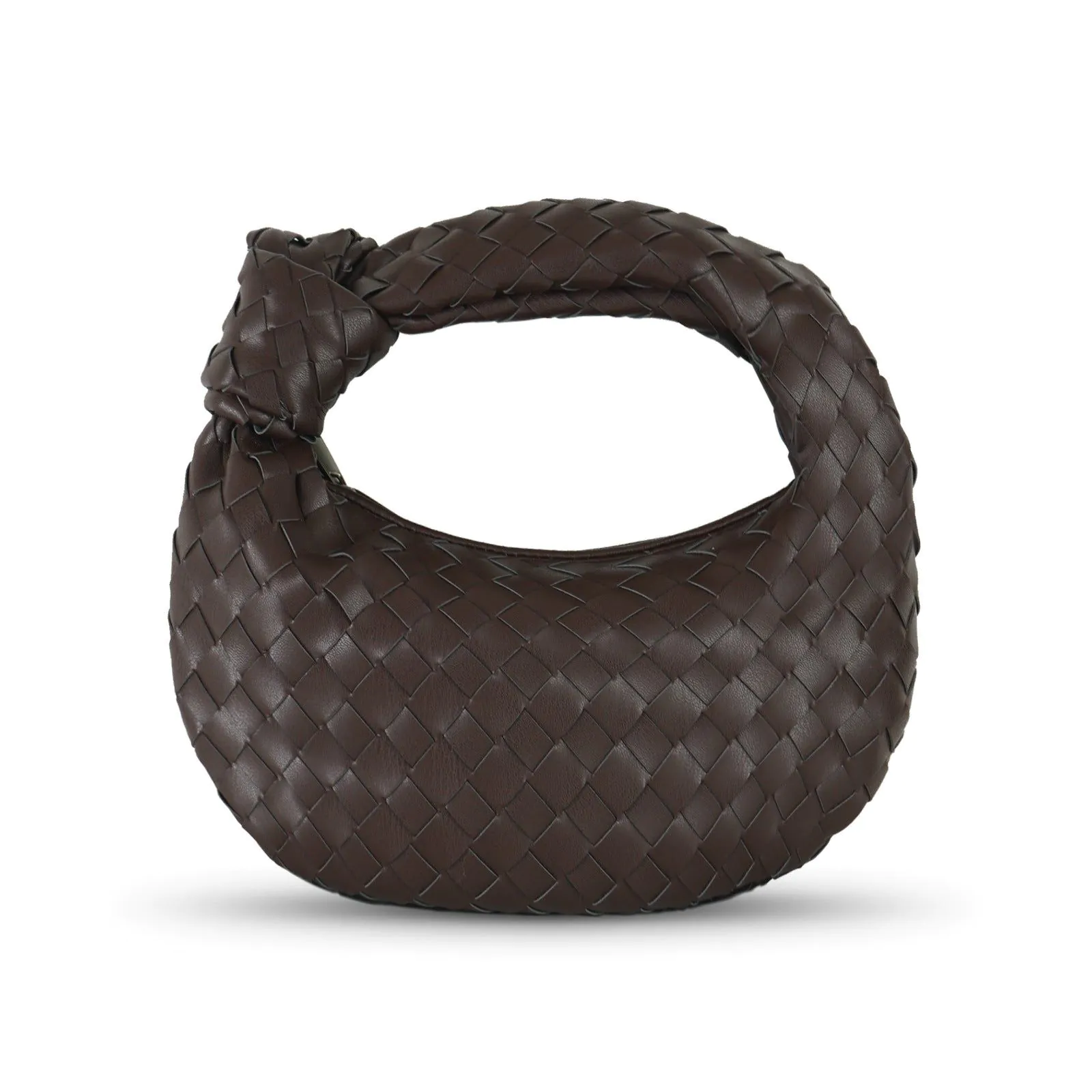 image-Cross-border Woven Handbag - Cloud Dumpling Style 