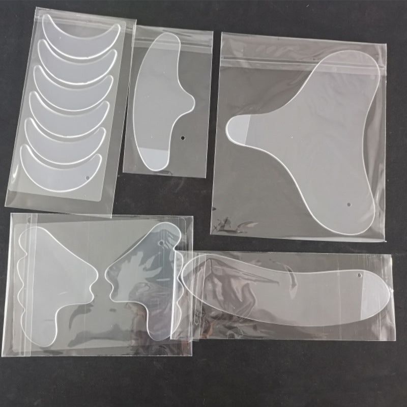 image-Silicone Anti-Wrinkle Stickers Set - 16 Piece