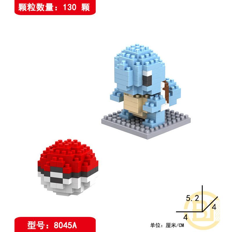 image-LBYU Pokemon Diamond Particle Micro Building Block 