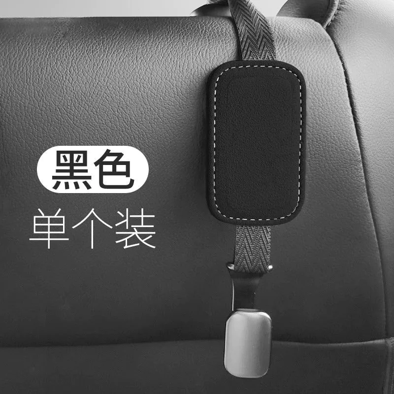 image-Laihu Suede Car Seat Hook - Grey