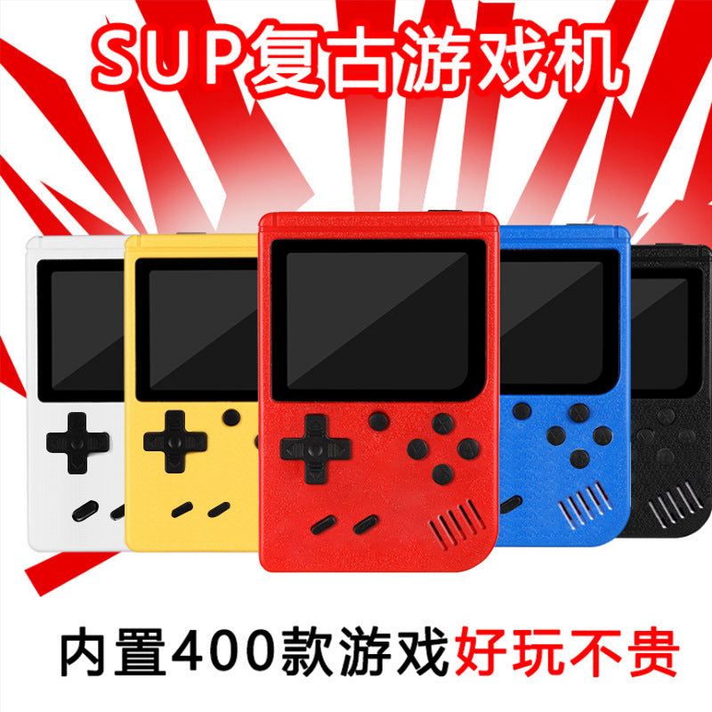 image-WITZIO 400 in 1 Handheld Game Console - Yellow
