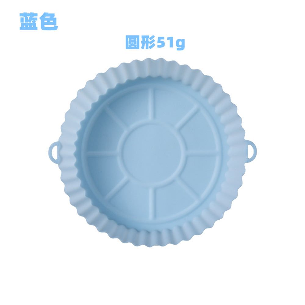 image-Silicone Air Fryer Tray - Universal 