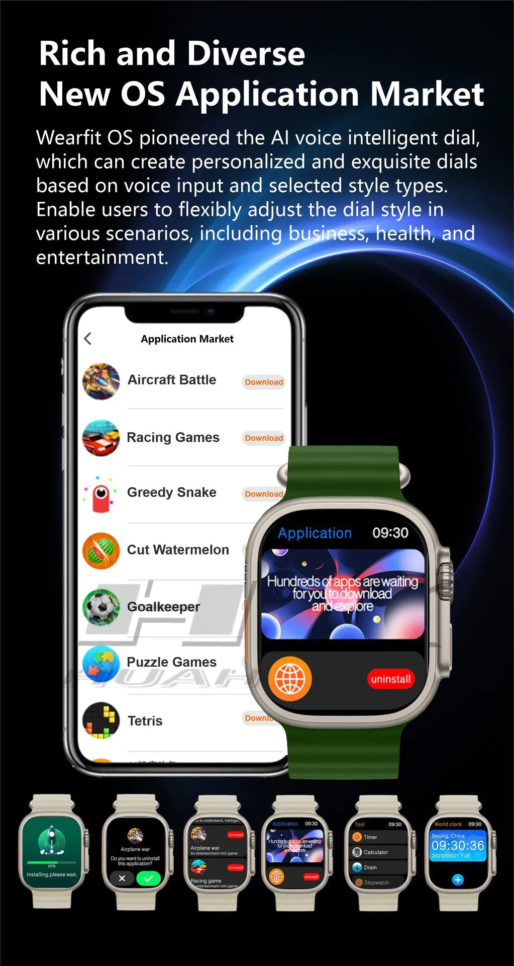image-Bluetooth Smart Watch - Local Album e-Book