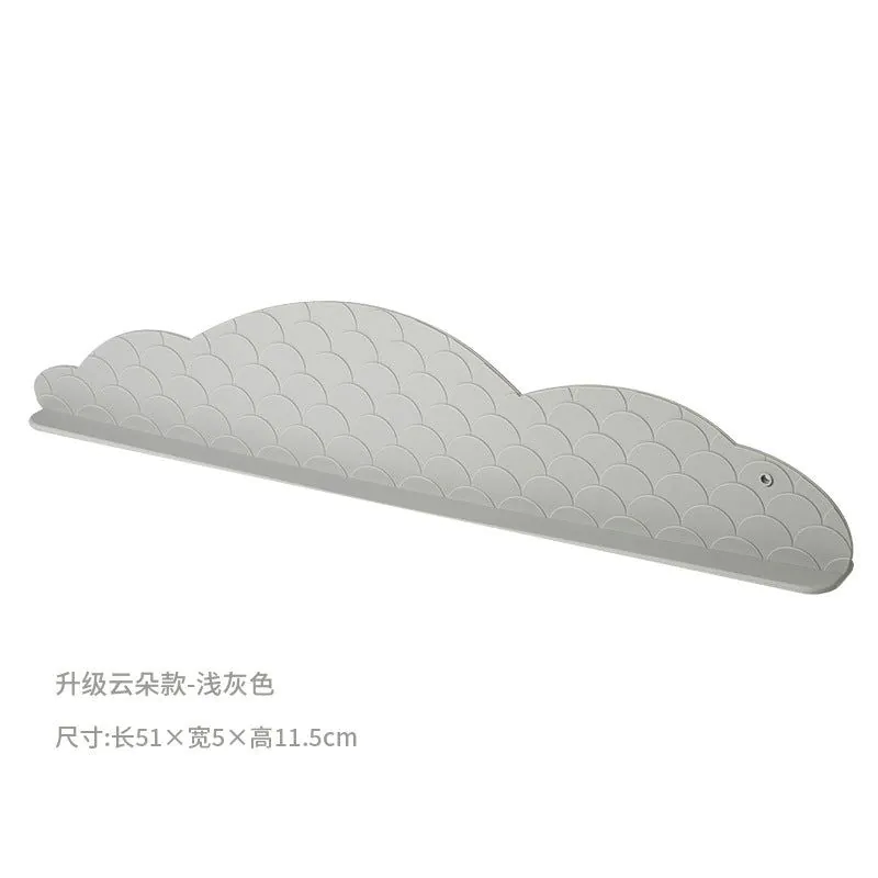 image-Kitchen Sink Splash Guard - Silicone Suction Cup