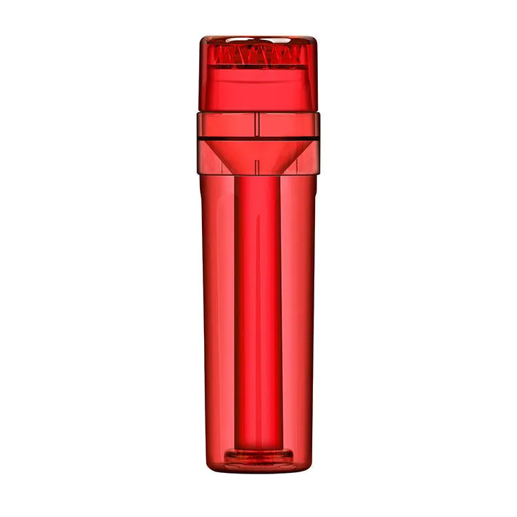 image-Plastic Herb Grinder with Pre-Roll Cone Roller