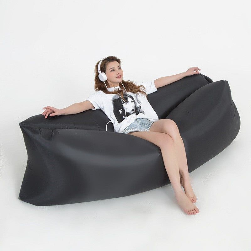 image-Outdoor Inflatable Sofa Air Bed Deck Chair
