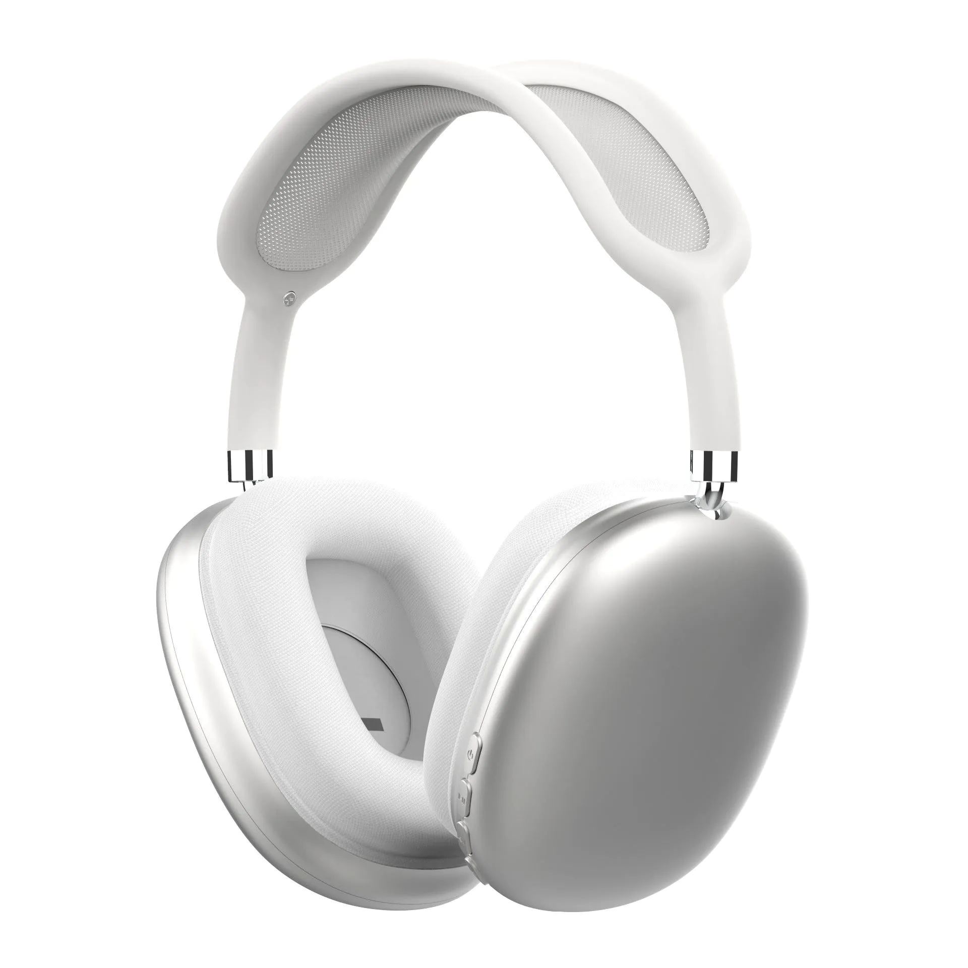 image-Wireless Bluetooth Head-Mounted Headset MS-B1 - Wheat Folding with Wired Buttons