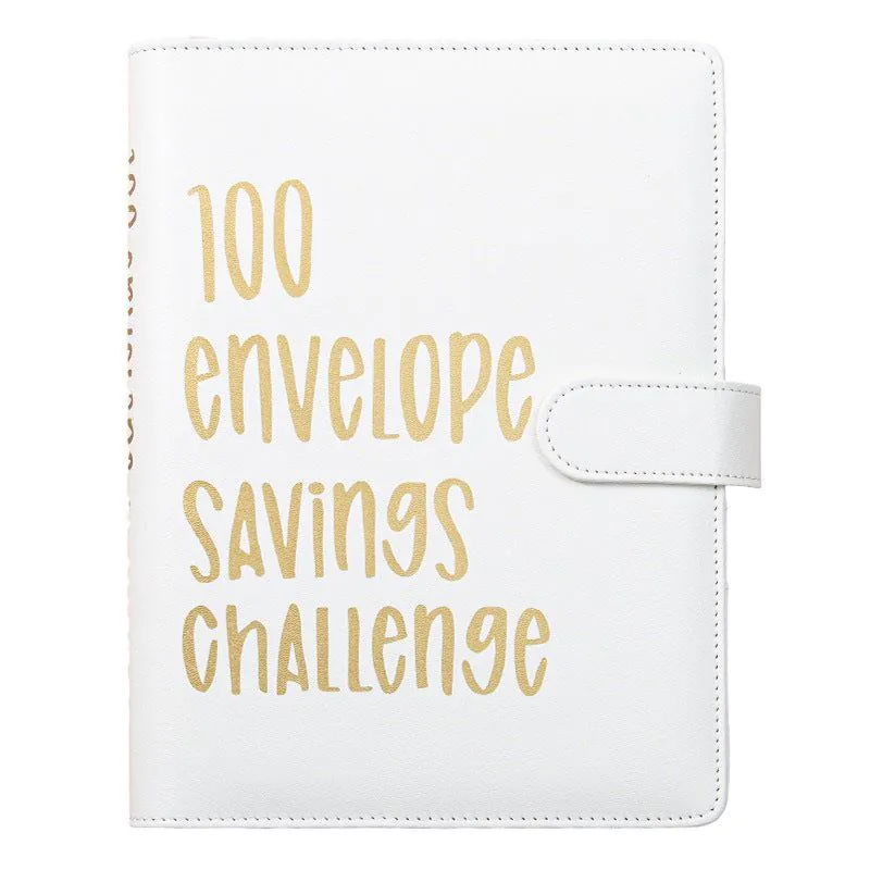 image-100 Days Saving Money Notebook - A5 Pink