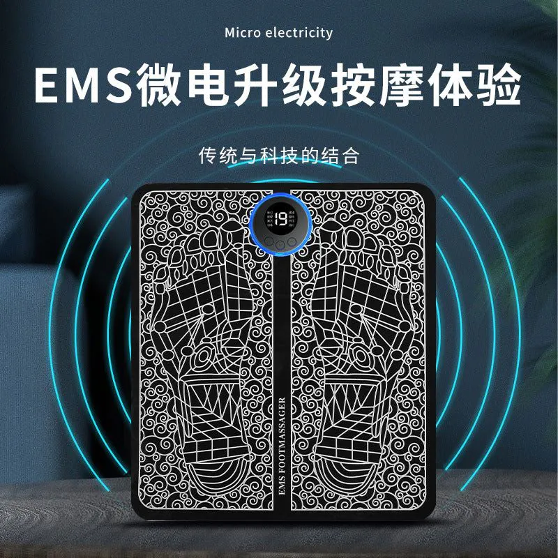 image-Foot Massager EMS Pad USB Charging Remote Control