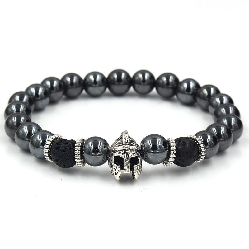 image-Black Iron Stone Lion Head Leopard Head Crown