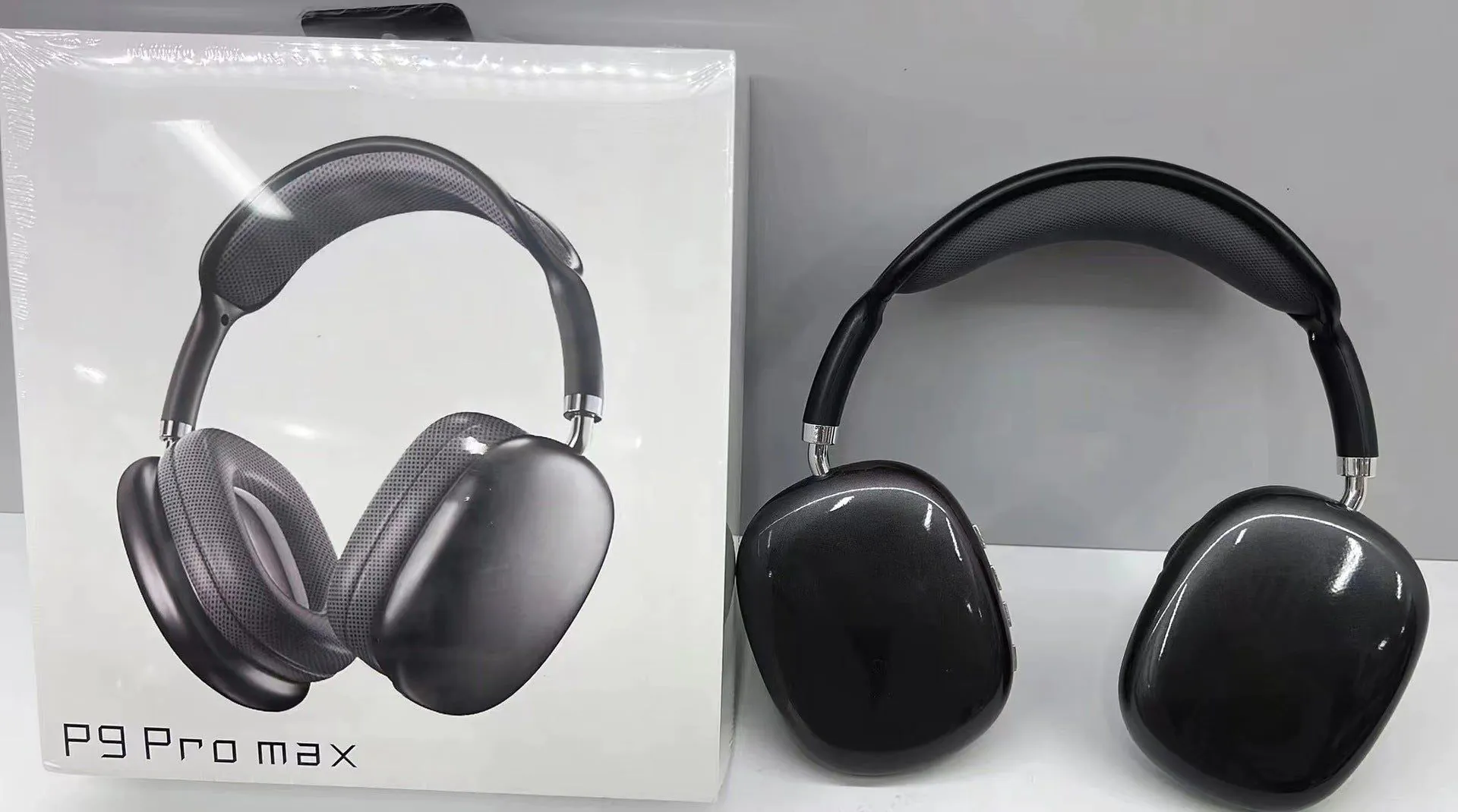 image-P9 Bluetooth Headphones - Green Over-Ear Wireless