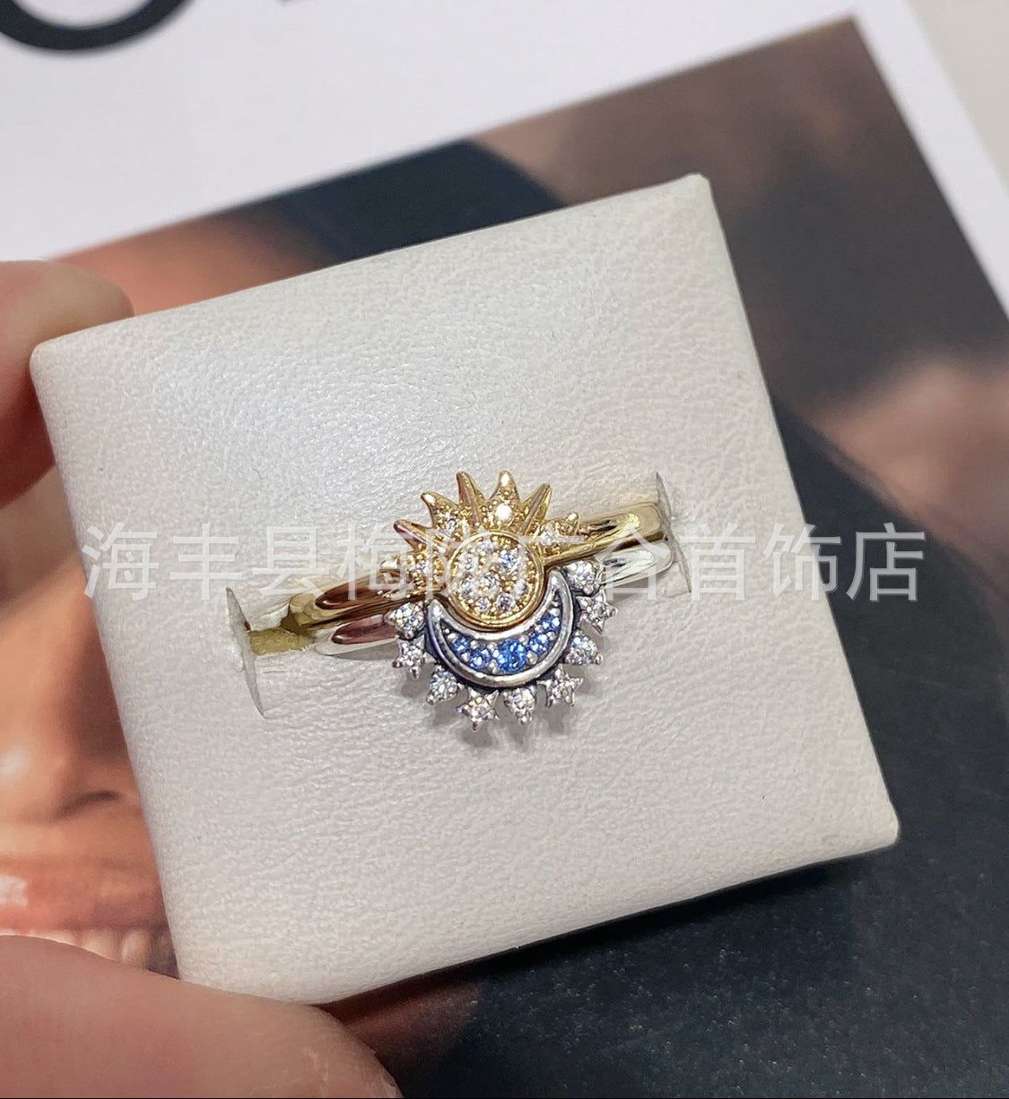 image-Guanghe Panjia S925 Sterling Silver Ring
