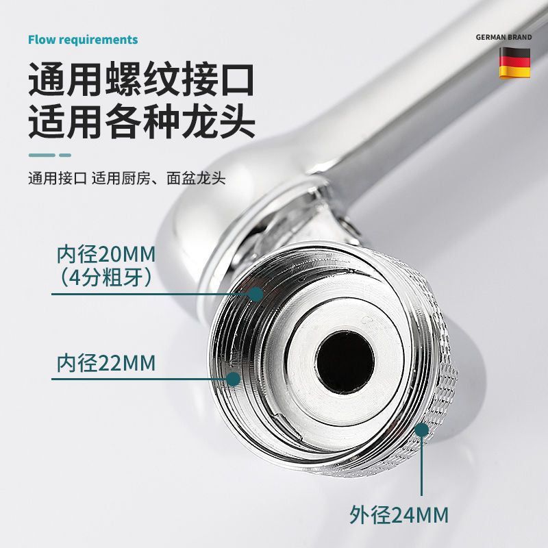 image-Faucet Extender - Rotating Water Nozzle Bubbler