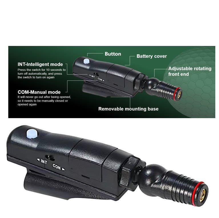 image-Golf Putter Sight Infrared Aiming Training Aid 