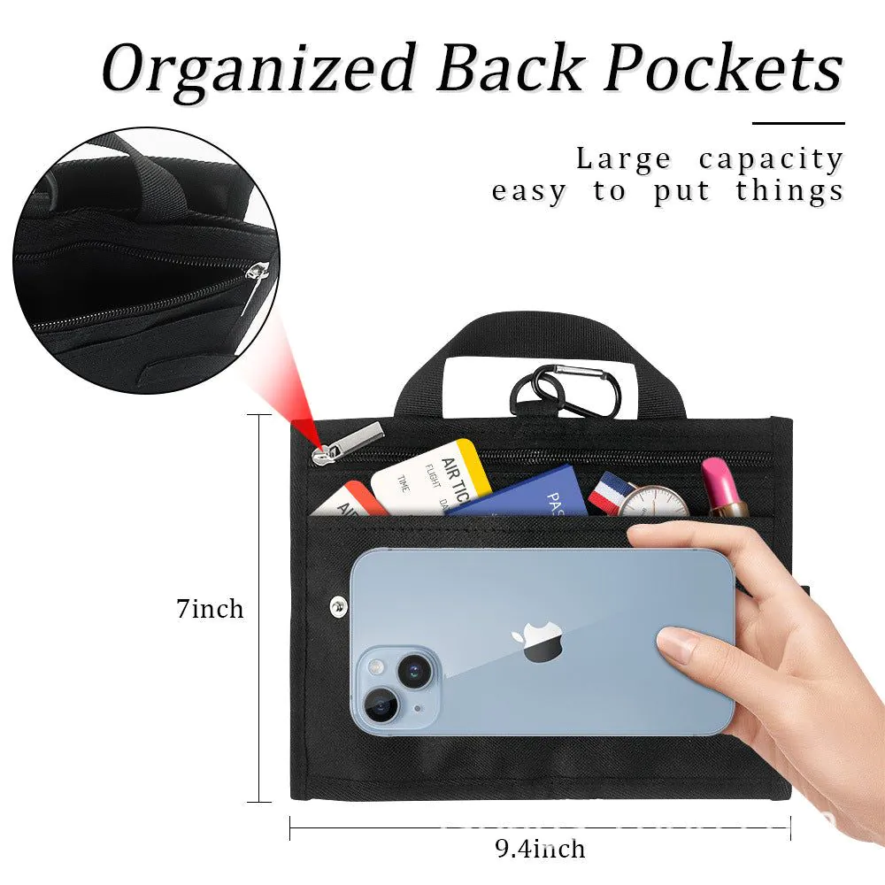 image-Portable Suitcase with Cup Holder - Travel Essentials