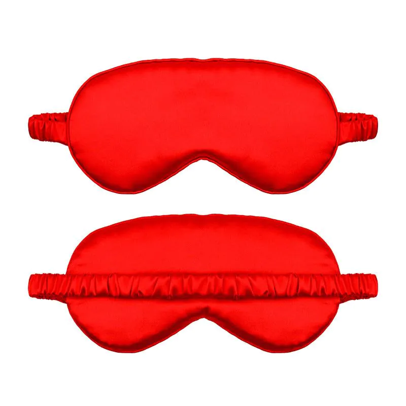 image-Pinying Double-Sided Silk Eye Mask - Tender Pink 