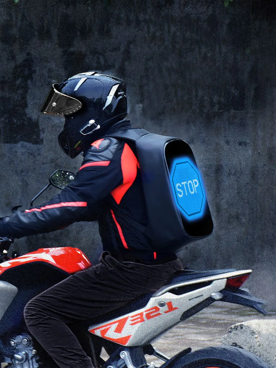 image-LED Backpack 15" 30-50L Black Neoprene 