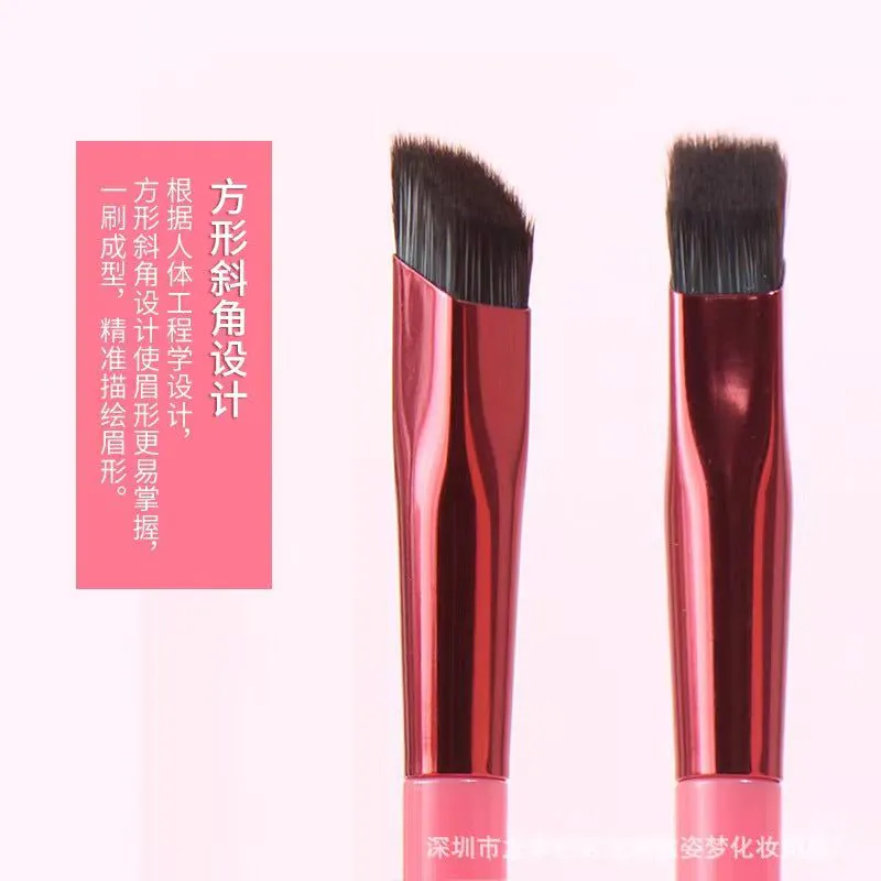 image-Eyebrow Brush - Artificial Fiber Plastic Handle 14.5cm