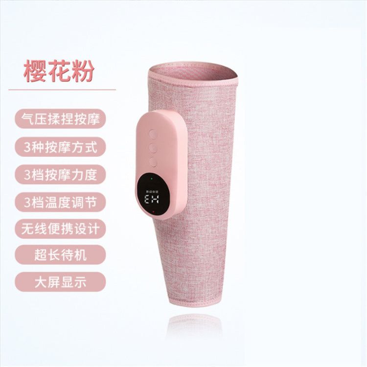 image-Leg Massager - Air Compression Hot Compress Pink 