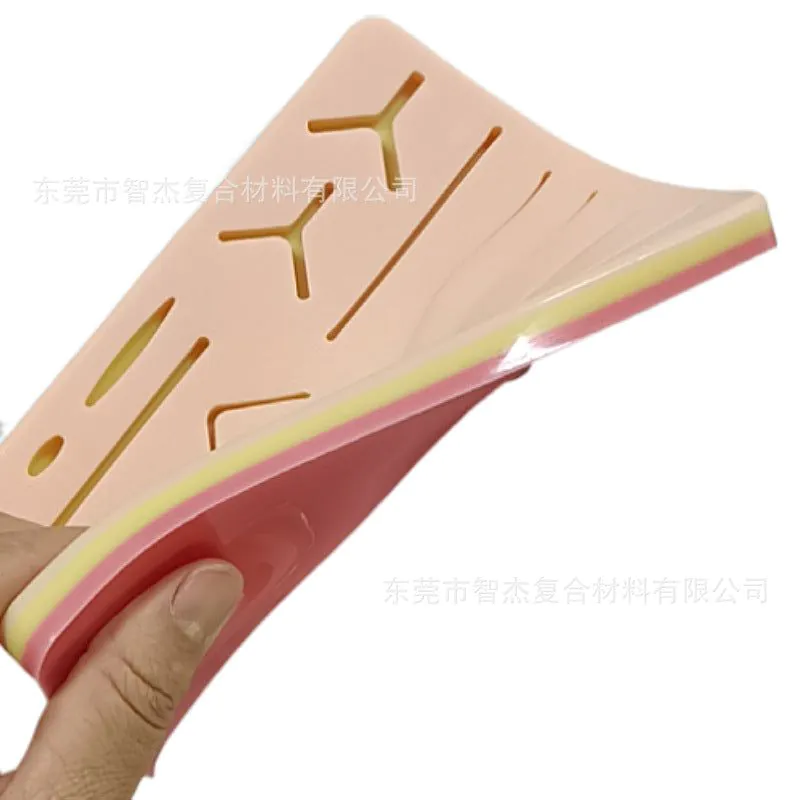 image-Medical Silicone Suture Practice Module 170x120x10mm