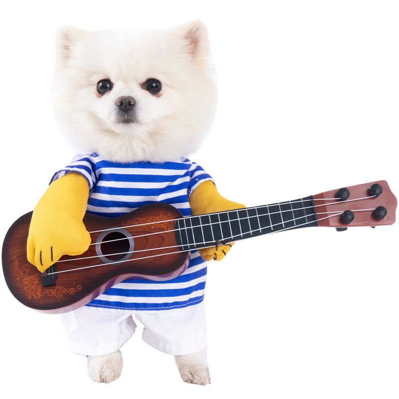image-Dog Halloween Costume - Knife Transformation Outfit Polyester