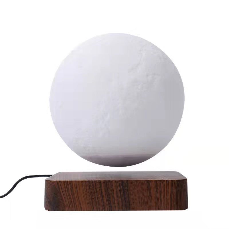 image-Magnetic Levitation Moon Lamp 3D - Touch Control
