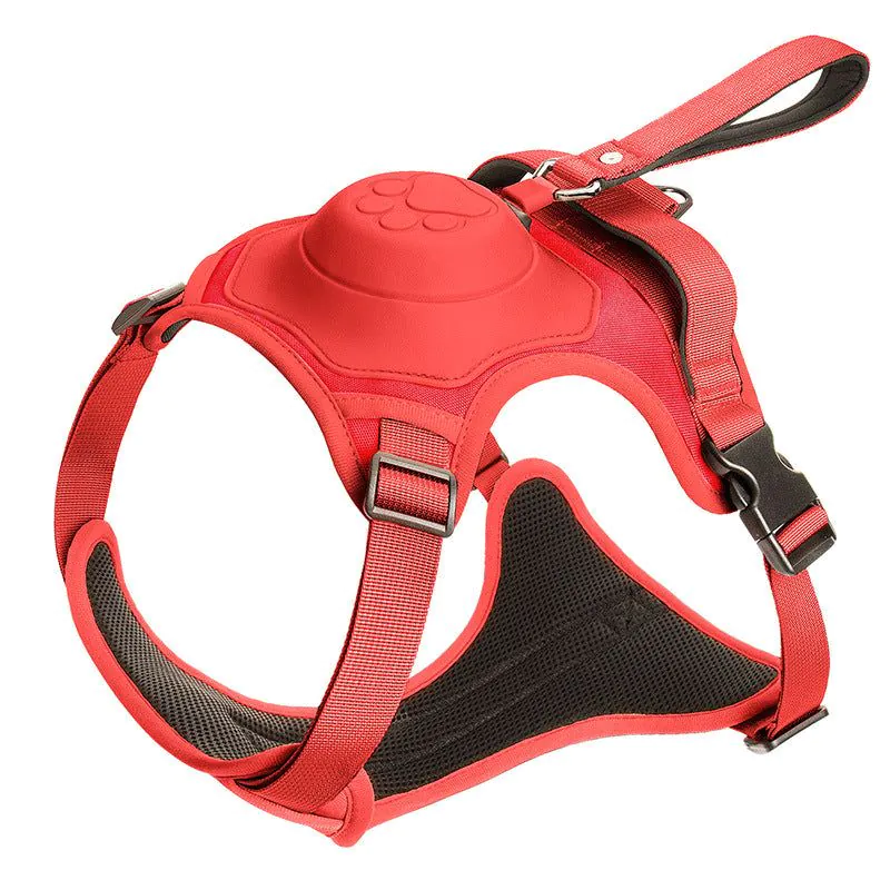 image-Dog Chest Harness Retractable Leash - Large