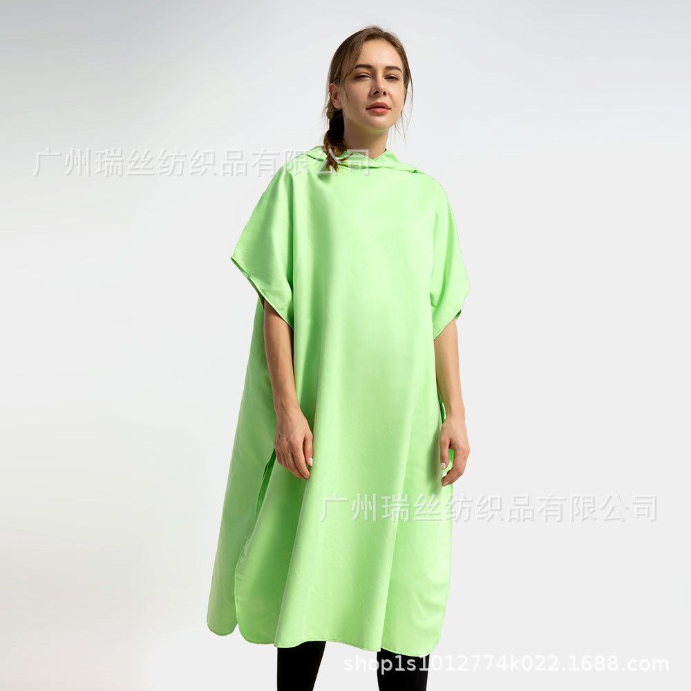 image-Reese Microfiber Beach Changing Robe - Pink Flamingo
