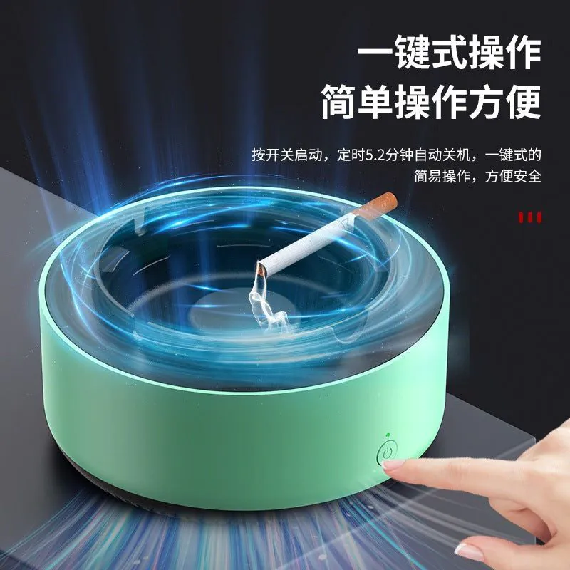 image-Small Multi-Functional Negative Ion Purifier - Intelligent Oxidation Dust Ashtray