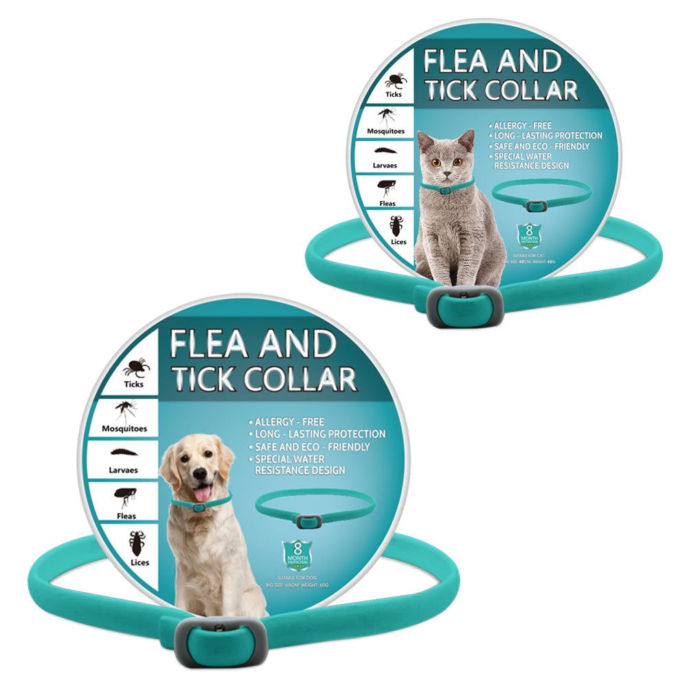 image-Pet Flea & Tick Collar for Dogs and Cats - 65cm