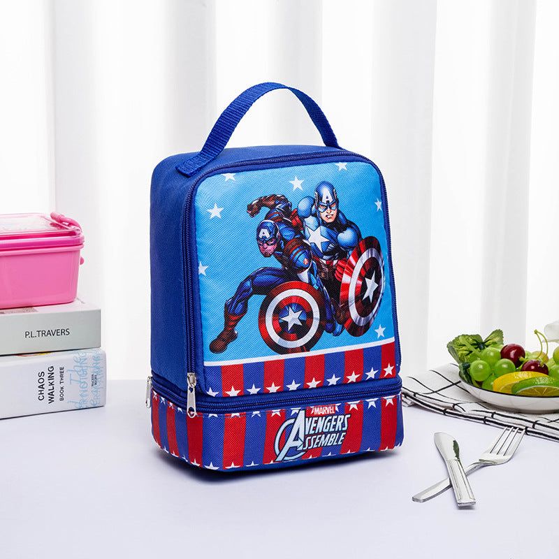 image-Children's Handbag Lunch Box Bag - Multi-functional Storage
