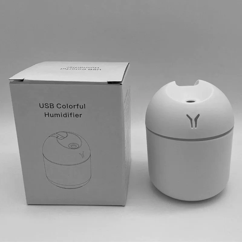 image-USB Mini Humidifier - Desktop Car Aromatherapy 0.5L