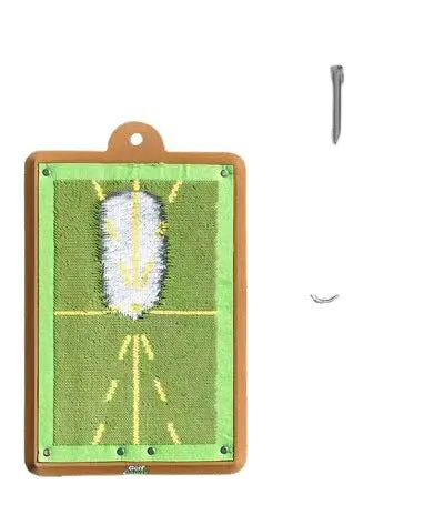 image-Golf Training Mat 30x40 with Swing Trace