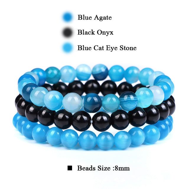 image-Raycom Pink Crystal Agate Bracelet - Women
