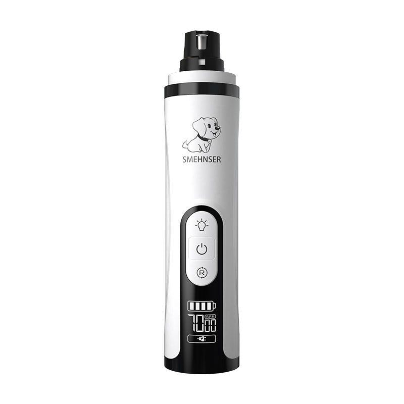 image-M5 Pet Nail Grinder LED Double Light Rechargeable