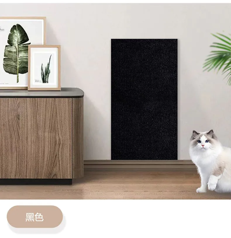image-Cat Scratch Protector Mat - Self-Adhesive Furniture Guard