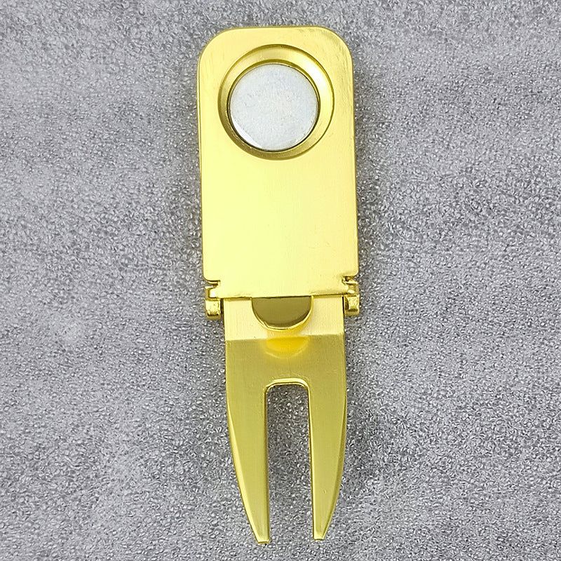 image-Spot Golf Green Fork Cigar Holder - Magnetic