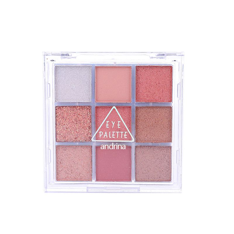 image-JADED Desert Rose Eyeshadow Palette - 9 Color Matte