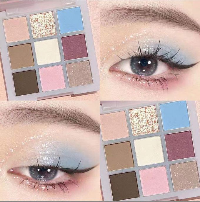 image-JADED Desert Rose Eyeshadow Palette - 9 Color Matte
