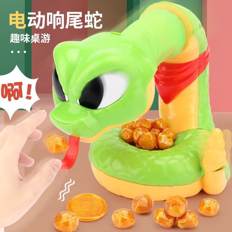 image-Prank Rattlesnake Toy - Silent Surprise
